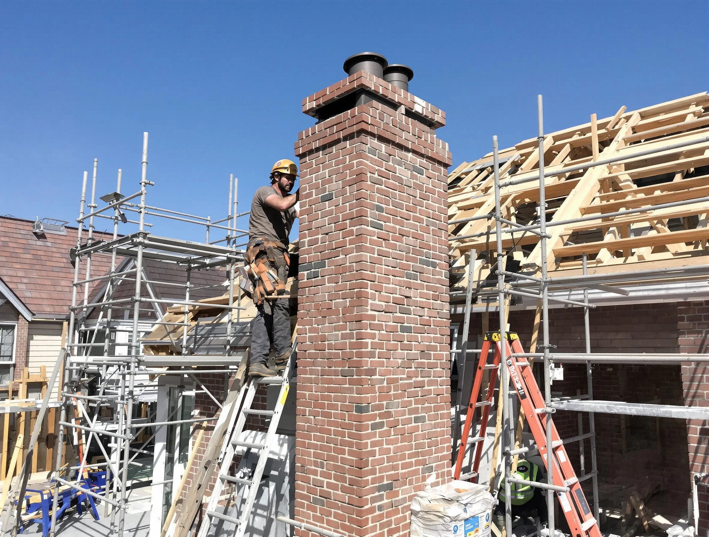New chimney installation completed by Brentwood Chimney Sweep in Brentwood, PA