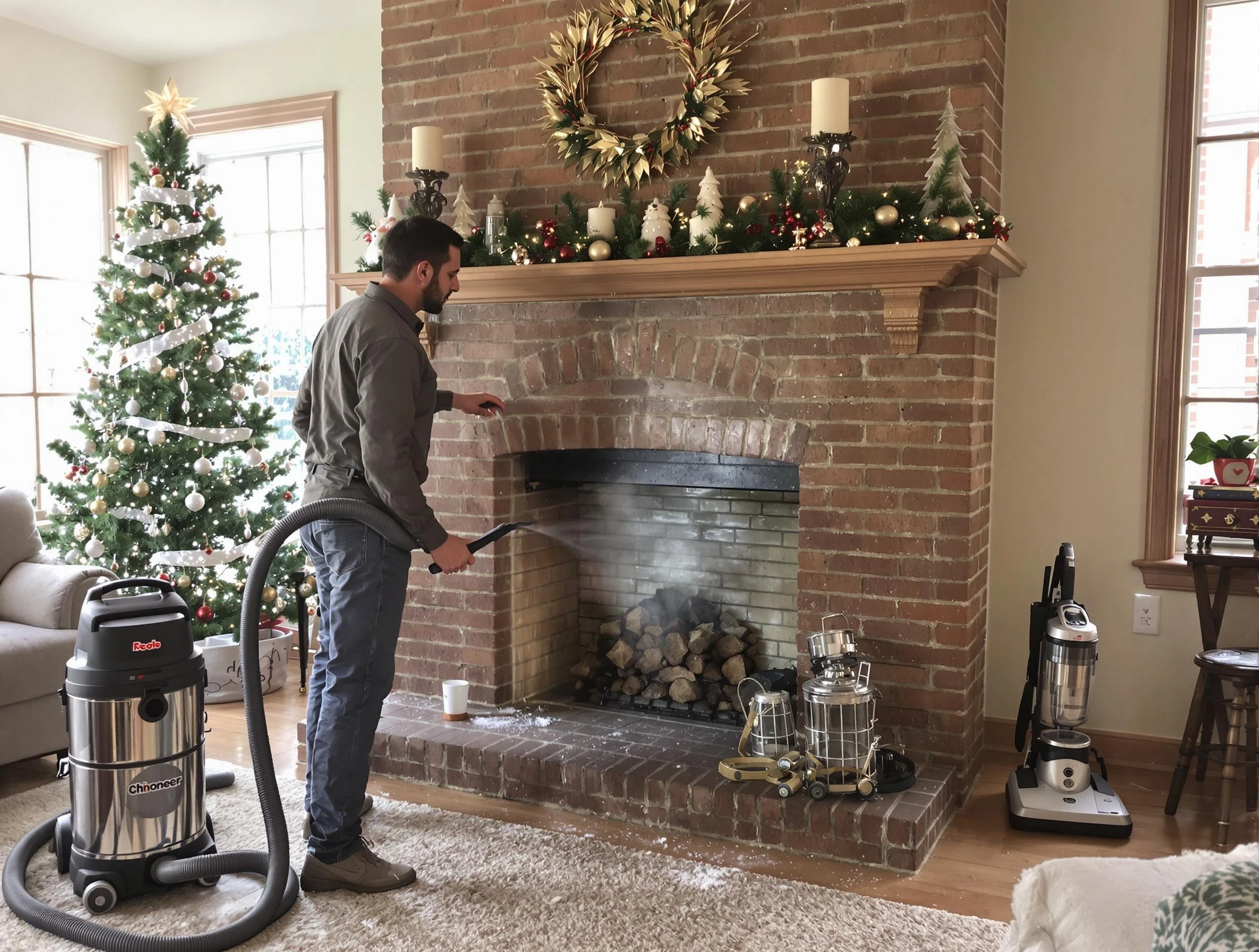 Fireplace Cleaning in Brentwood