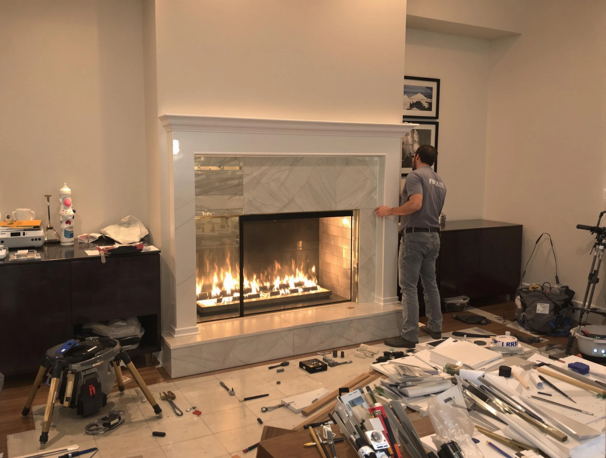 Fireplace Installation in Brentwood