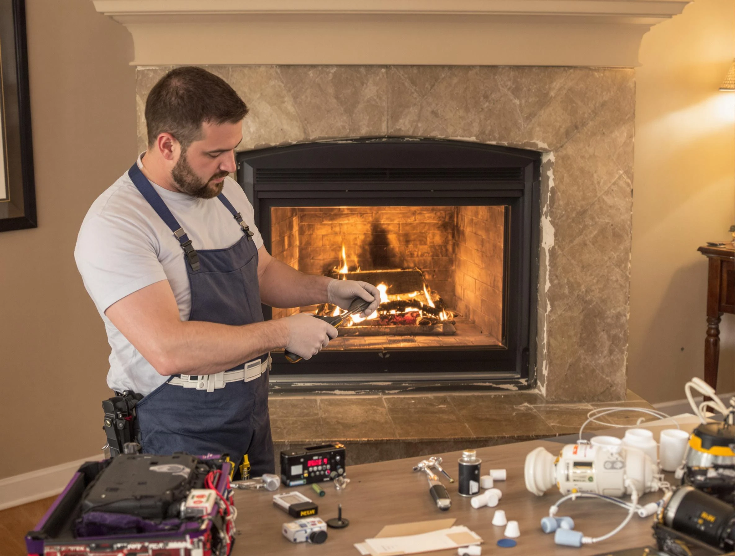 Fireplace Repair in Brentwood