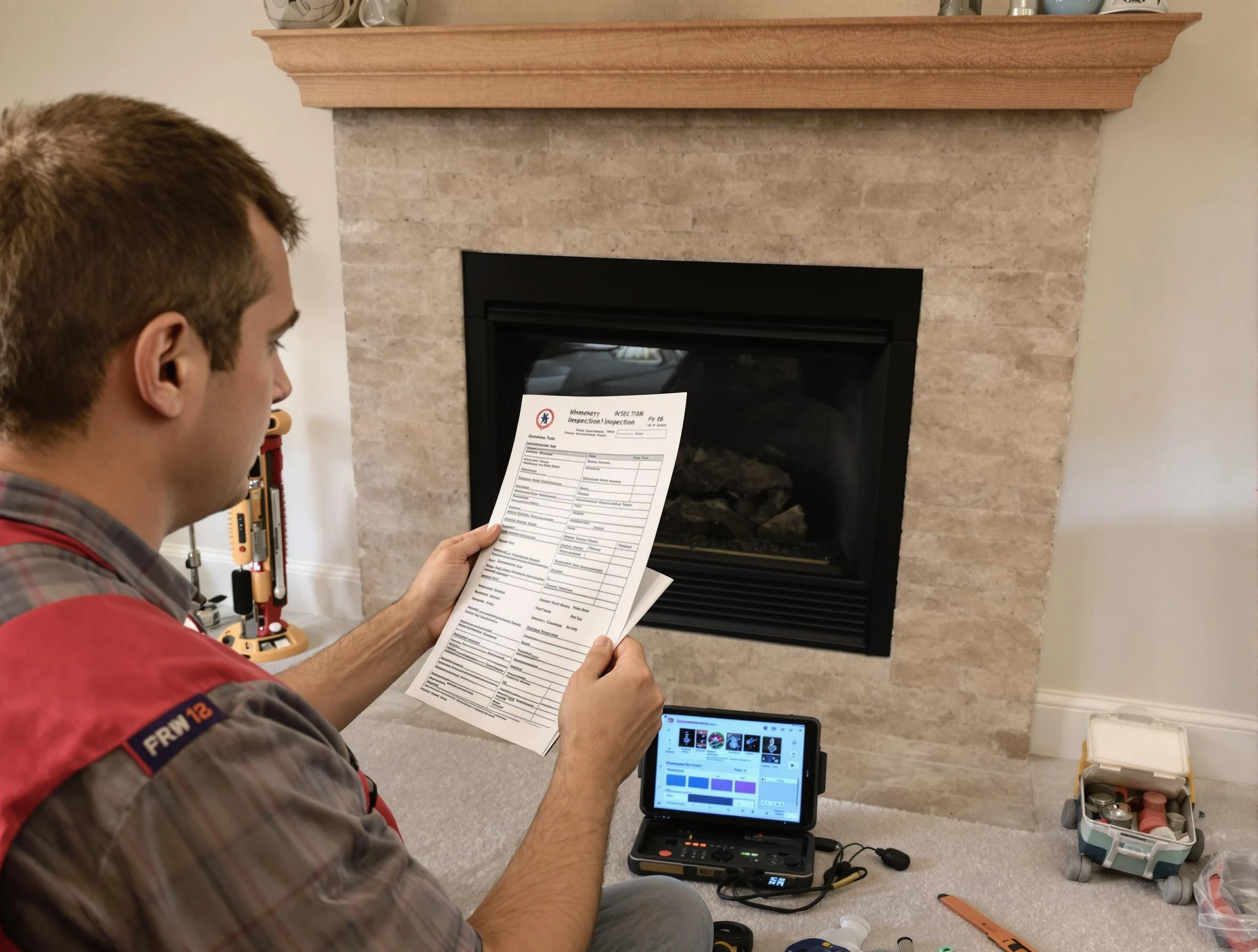 Thorough chimney inspection by Brentwood Chimney Sweep in Brentwood, PA